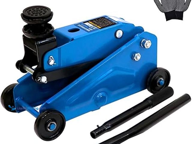 Lot 49-3480531 - GAOLLY Mini Hydraulic Jack 2.5 Ton (5500lbs)/Floor Jack with Heightening Gasket, Lifting Range 4.13"...