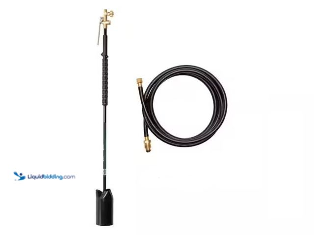 Lot 49-2000455 - Bernzomatic Firestarter Blaze Torch Compatible with 20 lb. Propane Tank with Adjustable Wide Brush F...
