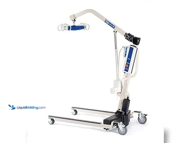 Lot 49-5407676 - Invacare RPL450-2 Reliant Battery-Powered Patient Lift with Power-Opening Low Base, 450 lb. Weight C...