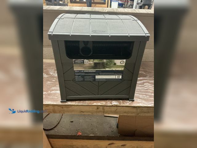 Lot 49-3563424 - Suncast 150' Smart Tube Portable Hose Hideaway Model: 044365032290 Used No Hose. Gray
