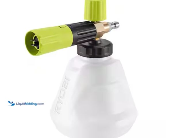 Lot 49-1578365 - RYOBI Premium Pressure Washer Foamer, Model # RY31PF05, Unused.   Ref#HDSB0212