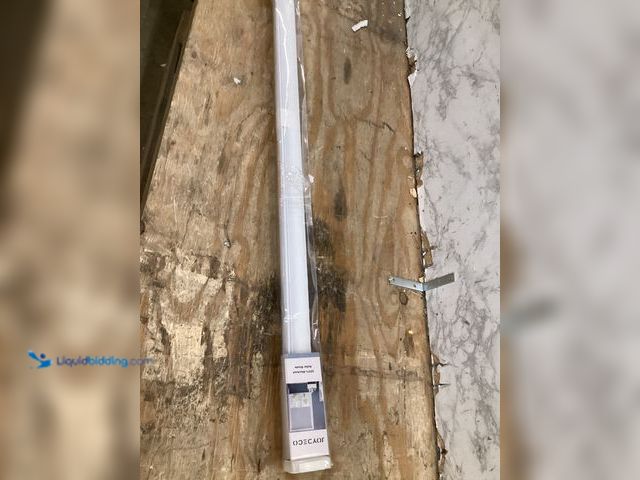 Lot 49-5461349 - joydeco 100% Blackout Roller Shade 39" x 75", White. Model: B08CWY3TLW. Unused