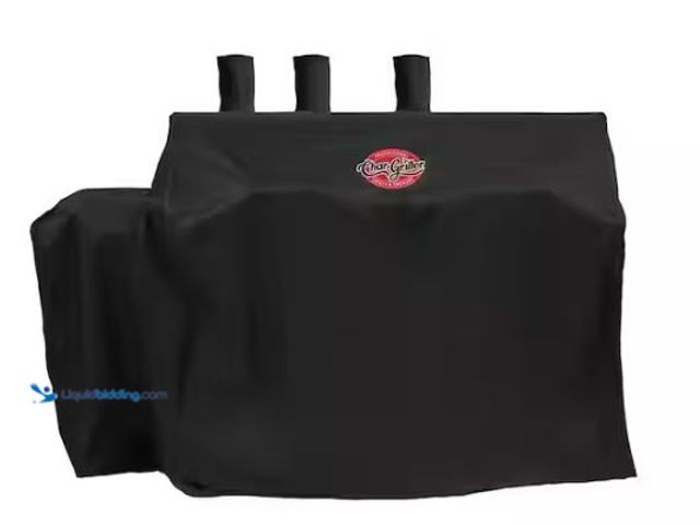 Lot 49-1573619 - Char-Griller Double Play Grill Cover, Model # 18080, New.   Ref#SBHD0130