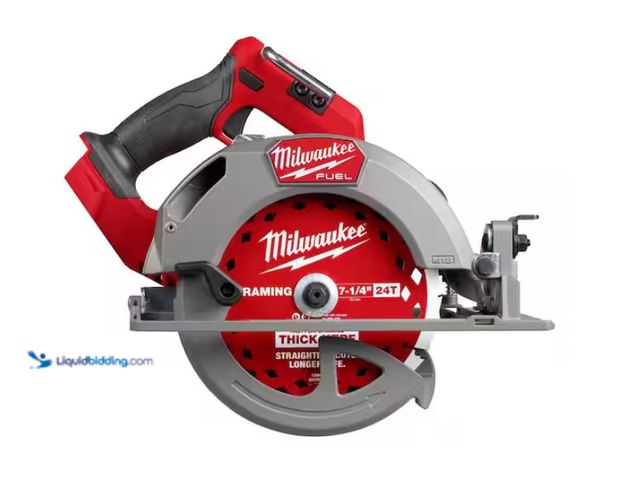 Lot 49-1547840 - Milwaukee M18 FUEL 18V Lithium-Ion Brushless Cordless 7-1/4 in. Circular Saw (Tool-Only) Model # 283...