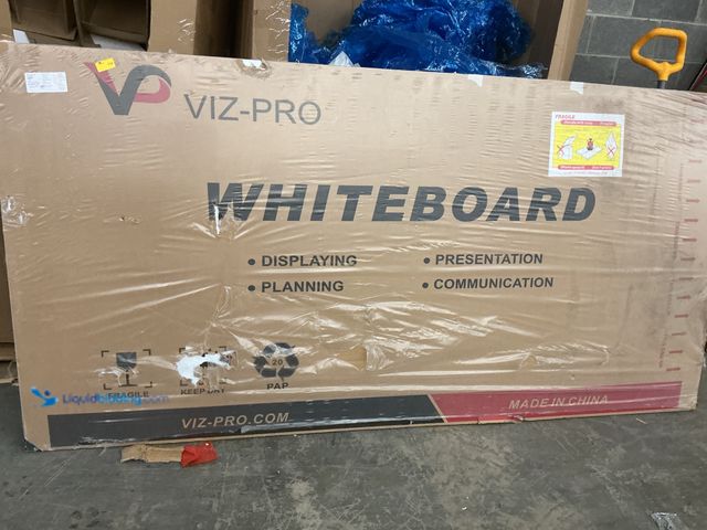 Lot 49-3532473 - 94x47 White Board (slightly bent) Unused