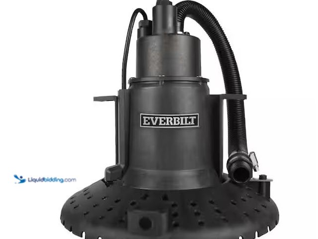 Lot 49-1548682 - Everbilt 1/4 hp Submersible Pool Cover Pump Model # HDPCP25, New  Ref#HDPA116