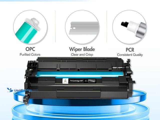 Lot 49-5438116 - Compatible Toner Cartridge Replacement for Canon 057 057H CRG-057 . Unused