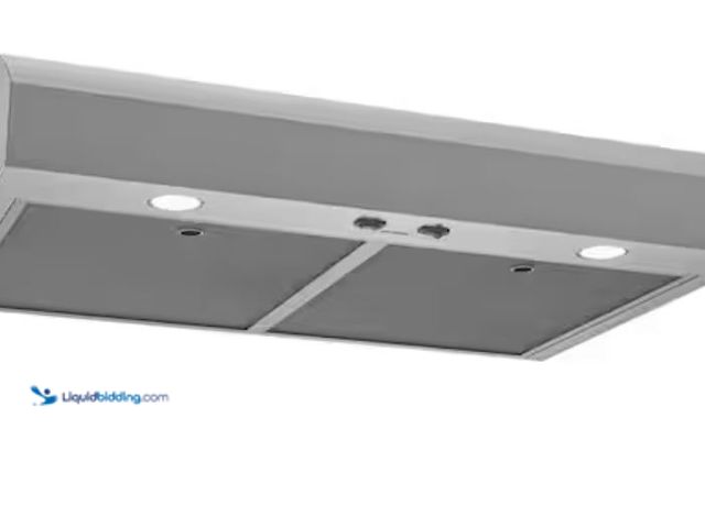 Lot 49-3611956 - Broan-NuTone MTR Series 30 in. 350 Max Blower CFM, Convertible Under Cabinet Range Hood, Stainless S...