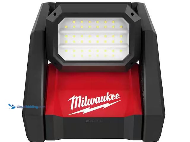 Lot 49-3600196 - Milwaukee M18 GEN-2 18-Volt Lithium-Ion Cordless 4000 Lumens ROVER LED AC/DC Flood Light (Tool-Only)...