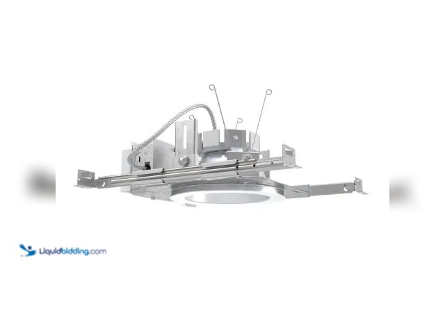 Lot 49-3600464 - Lot of (5) Lithonia Lighting Dimmable 6-Inch Switchable Lumen And CCT Open LED New Construction Down...