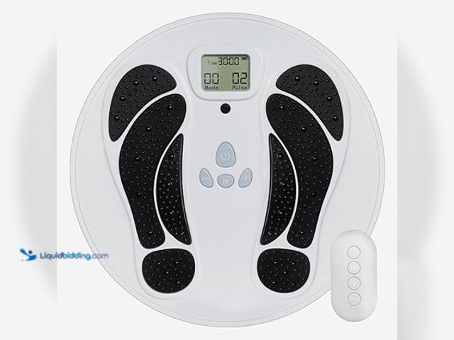 Lot 49-3527759 - Electronic Muscle Stimulator (Model: AST-300W),EMS Foot Massager for Neuropathy, TENS & EMS Foot Cir...