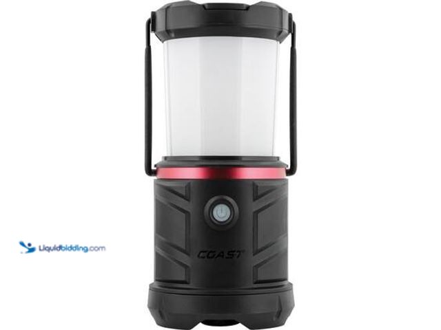 Lot 49-3564805 - Coast EAL26 1250 Lumens Alkaline Battery Dual Power Camping Lantern Flashlight. Model # 30830. Unuse...