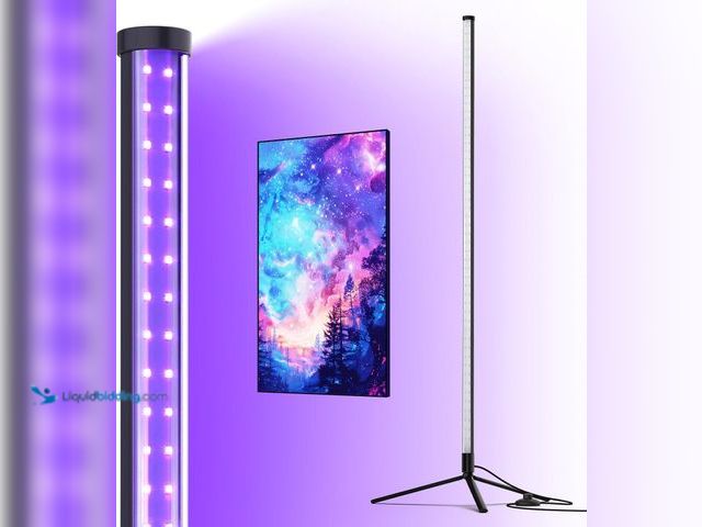 Lot 49-5475479 - Barrina LED Black Light Bar, Perfect for Party, Halloween T10 Vertical Standing UV Blacklight Fixtur...