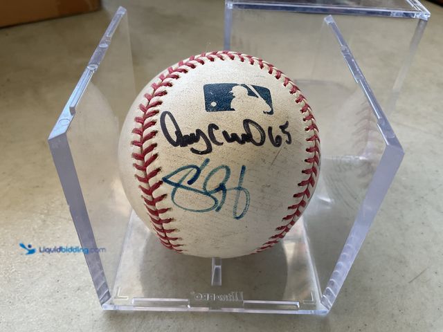 Lot 49-5350490 - Other AMAZING DETROIT TIGERS AUTOGRAPHED BASEBALL WITH SUPERSTAR NAMES LIKE JOAQUIN BENOIT, GREG GAR...