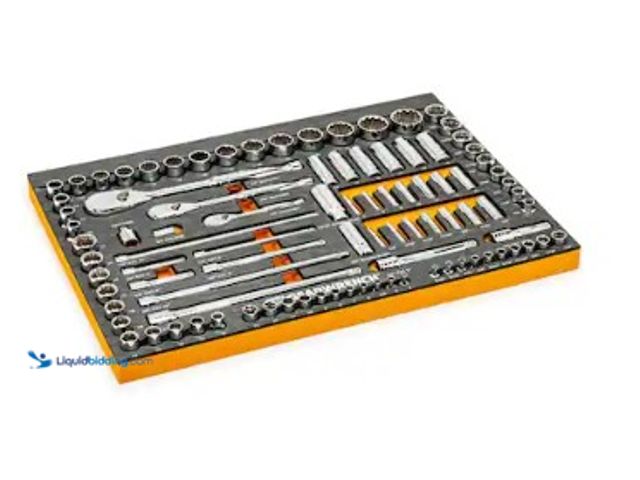 Lot 49-2004482 - GEARWRENCH 120XP 1/4 in., 3/8 in., 1/2 in. Drive Standard and Deep SAE/Metric Mechanics Tool Set in ...