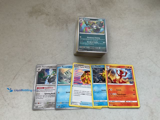 Lot 49-1505032 - COLLECTIBLE LOT OF 80+ POKEMON CARDS FROM VARIOUS YEARS AND EVOLUTIONS LOADED WITH GREAT CARDS
