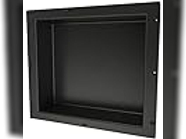 Lot 49-2024015 - Tile Redi USA Niche Single Recessed Shower Shelf – Black, One Inner Shelf, 16-Inch Width x 14-Inch H...