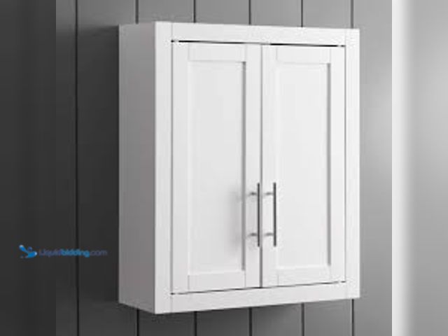 Lot 49-5483435 - CROSLEY FURNITURE Savannah 22 in. x 26 in. x 8 in. Surface-Mount Medicine Cabinet in White. Model # ...