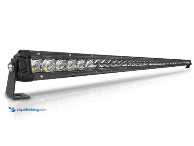 Lot 49-3615867 - 52 Inch LED Light Bar Single Row Flood & Spot Beam Combo 50000LM Off Road LED Light Bar Driving Ligh...
