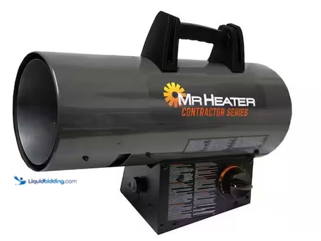 Lot 49-3536653 - Mr. Heater
Contractor Series 60,000 BTU Forced Air Propane Outdoor Space Heater with 10 ft. Hose an...