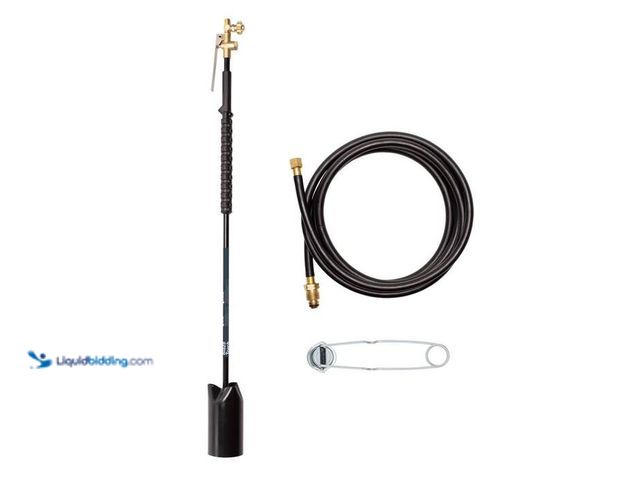 Lot 49-5414032 - Bernzomatic
Firestarter Blaze Torch Compatible with 20 lb. Propane Tank with Adjustable Wide Brush ...