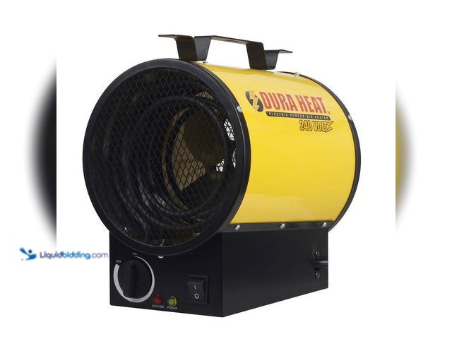 Lot 49-5482129 - DuraHeat
4800 Watt, 16,400 Btu, 240V Mountable Or Portable Electric Fan Forced Air Heater New