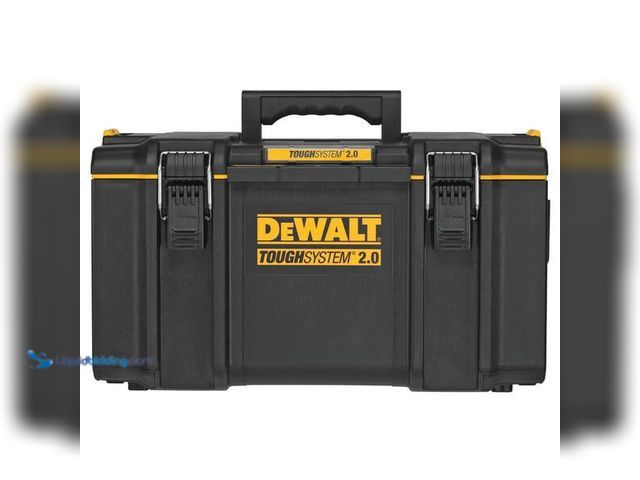 Lot 49-5454024 - DEWALT
TOUGHSYSTEM 2.0 22 in. W Modular Tool Box. Item is Used, scuffs and scratches