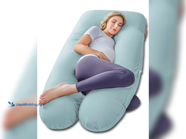 Lot 49-3528268 - Meiz Pregnancy Pillow, Cooling Pregnancy Pillows for Sleeping, Maternity Pillow for Pregnant Women, ...