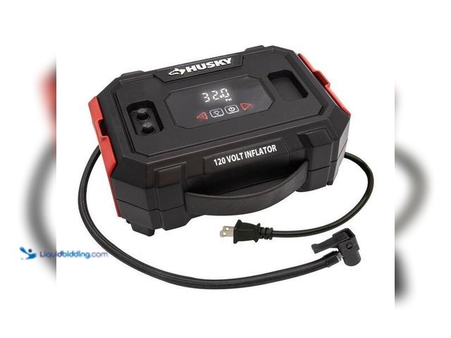 Lot 49-5452331 - Husky
120-Volt Inflator. SKU # 1009544671 Item is used.