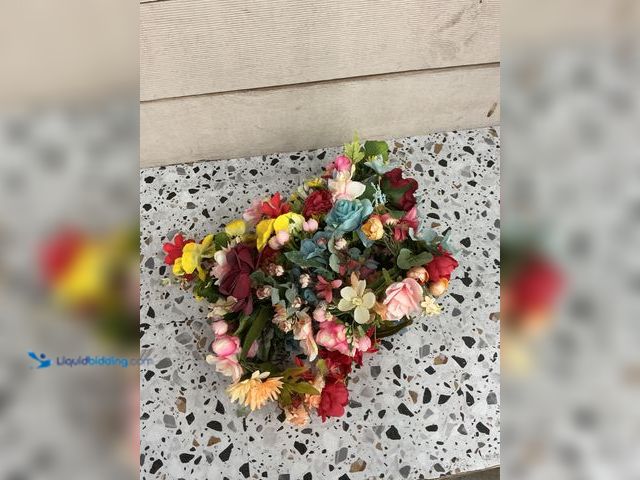 Lot 49-5437565 - Lot of 2. Rainbow colorful Flower Headpiece.  [Model: HC0083] Unused