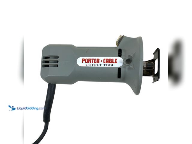 Lot 49-1975072 - 1 Porter Cable 7499 Electric Powered Cutout Tool Porter Cable Electric Cutout tool  Used In Fair Con...