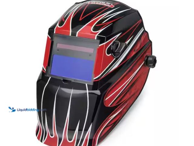 Lot 49-1627415 - Lincoln Electric Auto-Darkening Welding Helmet with Variable Shade Lens No. 7-13 (1.73 x 3.82 in. Vi...