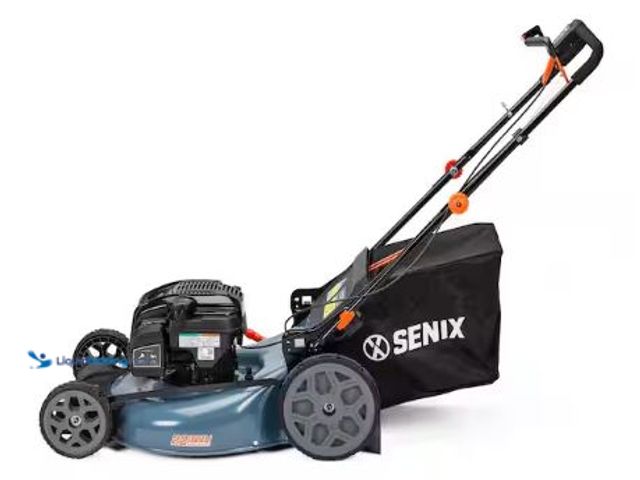 Lot 49-1625478 - Senix 22 in. 163cc 4-Cycle Briggs & Stratton Engine Gas Self-Propelled Lawn Mower with 3-in-1 Mulchi...