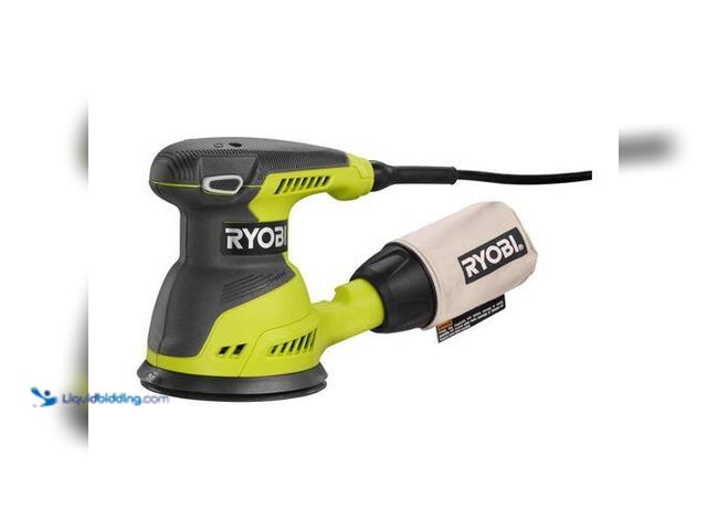 Lot 49-3616803 - RYOBI 2.6 Amp Corded 5 in. Random Orbital Sander - used , unable to test , powers on SKU #1000789756...