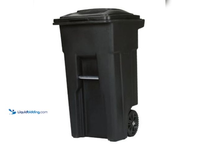 Lot 49-5551854 - 32 Gal. Black Outdoor Trash Can With Attached Lid And Wheels
SKU #616436
Model #79232-R2200
UPC #...