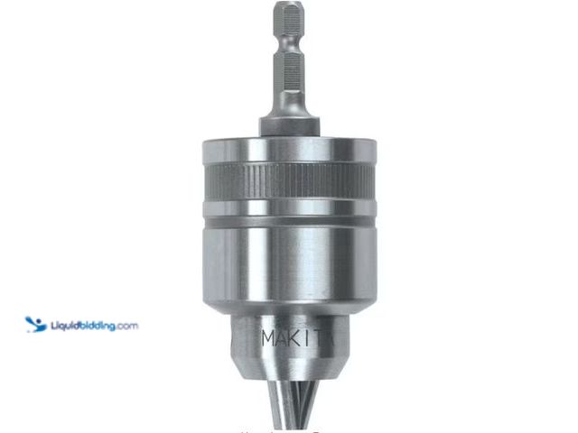 Lot 49-3614699 - Makita 3/8 in. Metal Keyless Chuck for Impact Driver, Model # 763198-1, Slightly used.  Ref#BIN0625