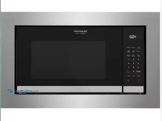 Lot 49-1577085 - Frigidaire 24 in. 2.2 cu ft Electric Built-In Microwave in Stainless Steel with Sensor Cook, Model #...