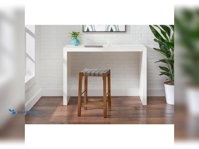 Lot 49-5538969 - StyleWell
Brickmore Gray Woven Backless Counter Stool (24" H). Model # KW-PKSP2020. New