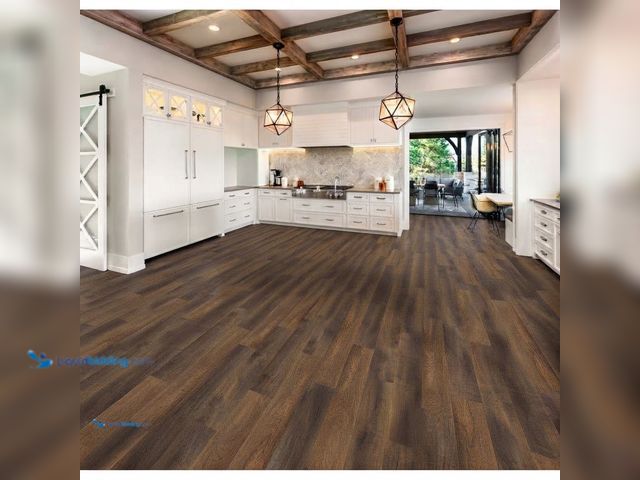 Lot 49-1636767 - Approx (330) SQ/FT Home Decorators Collection Wayne Canyon Oak 5 MIL x 7 in. W x 48 in. L Waterproof...