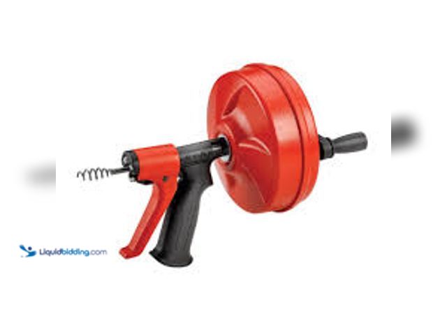Lot 49-5411912 - RIDGID Power Spin+ 1/4 in. x 25 ft. Hybrid Drain Cleaning Snake Auger (Manual or Cordless Drill Oper...