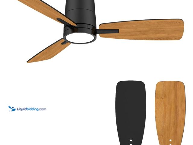 Lot 49-3431887 - Ceiling Fans with Lights,42 inch, Quiet Reversible Motor, Easy to Install,6 Speeds, Dimmable, Timer,...