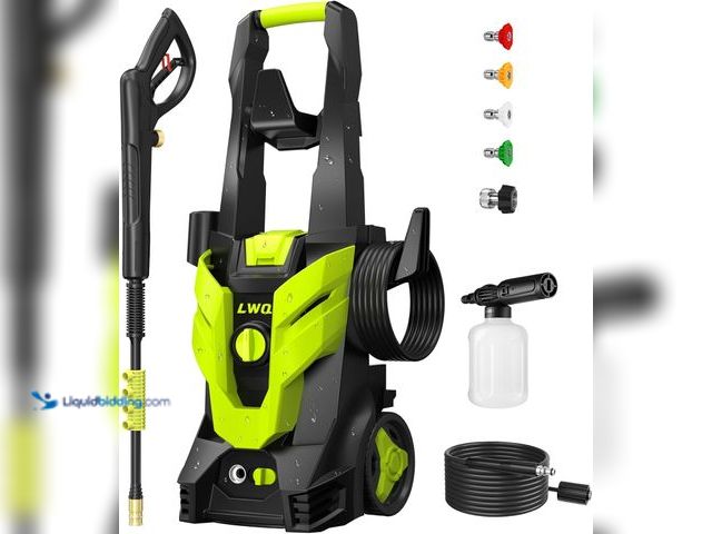 Lot 49-5410301 - Electric Pressure Washer, 2.5 GPM Power Washer with 4 Quick Connect Nozzles, High Pressure Cleaning ...