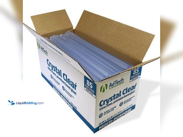 Lot 49-5572441 - QTY 2 - AdTech 10 in. x 7/16 in. Dia Hot Melt Multi Temperature Full Size Glue Sticks. Model # 220-1...