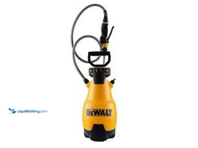 Lot 49-5415650 - DEWALT 2 Gal. Sprayer. Model # 190612. Used. Most hardware.