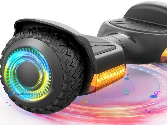 Lot 49-1516807 - Gyroor Hoverboard New G13 All Terrain Hoverboard with LED Lights & 500W Motor, Self Balancing Off Ro...