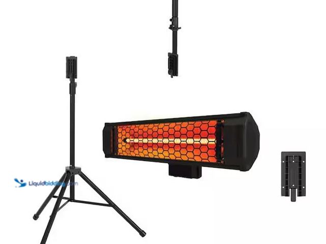 Lot 49-3536695 - HEAT STORM
Tradesman 1500-Watt Electric Indoor/Outdoor Quartz Infrared Portable Space Heater w/Trip...