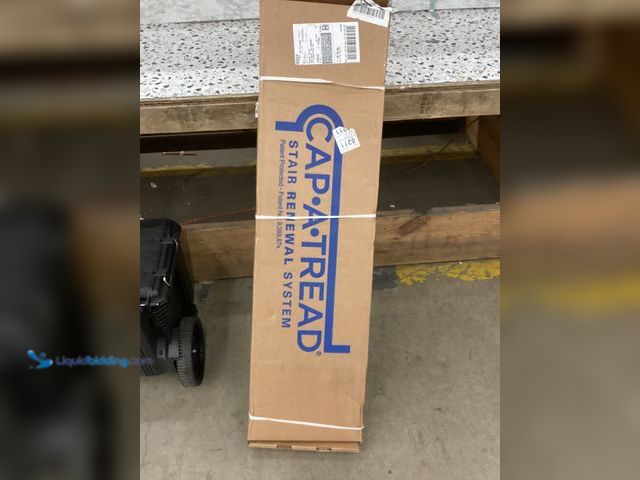 Lot 49-5460644 - Cap A Tread
Bradbury Hill Wood 47 in. L x 12.15 in. W x 57.91 mm T Vinyl Overlay Stair Tread and Re...