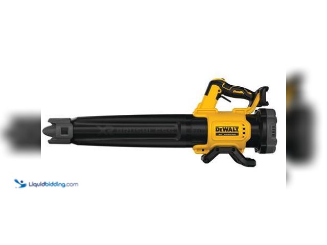 Lot 49-5572255 - DEWALT 20V MAX 125 MPH 450 CFM Brushless Cordless Handheld Leaf Blower with Concentrator Nozzle (Too...