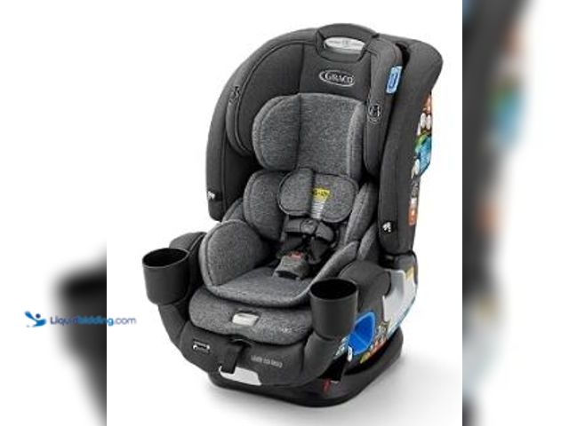 Lot 49-1625196 - Graco 4Ever® DLX Grade 5-in-1 Child Car Seat with LATCH System, Harrison, Charcoal Gray, Model #B0FK...