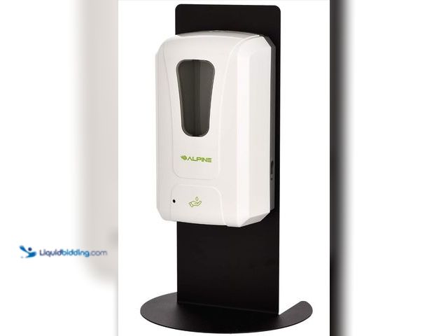 Lot 49-3465090 - Alpine Automatic Hand Sanitizer Dispenser - Touchless Liquid/Gel Hand Sanitizer Dispenser with Count...